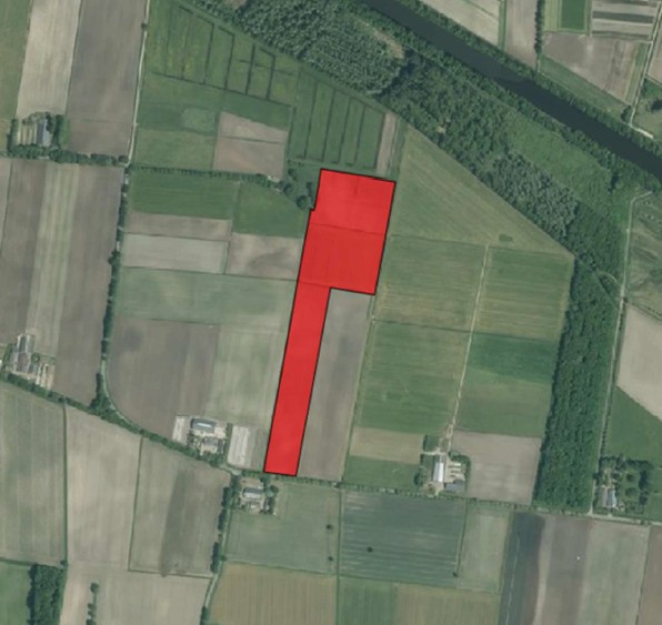 Luchtfoto Flaassendijk te Rijen
