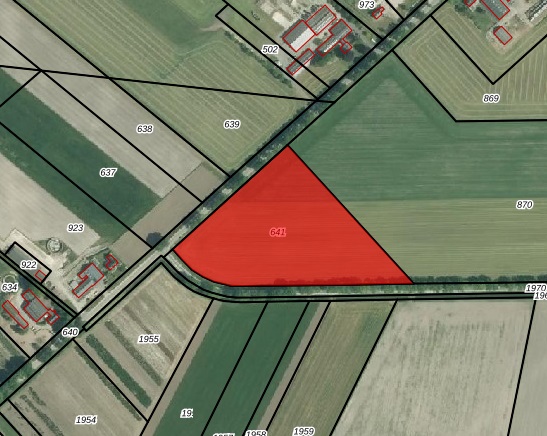 Luchtfoto Gementweg - Vlijmen 2