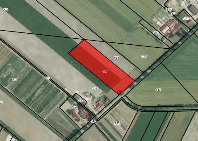 Luchtfoto Vendreef - Vlijmen 1